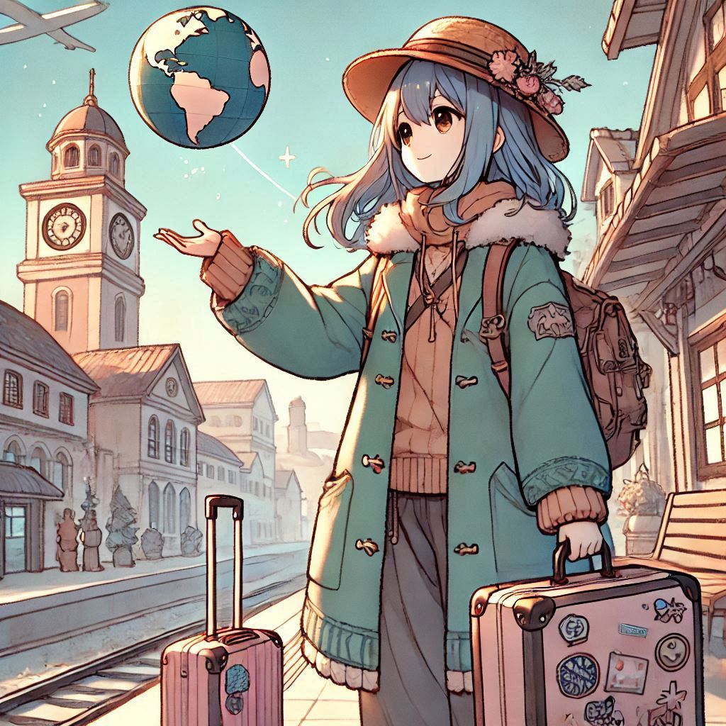 旅する少女