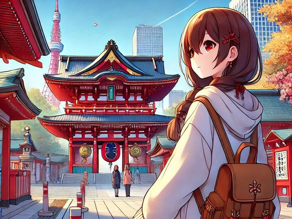 旅する少女_image_japananimetour.com