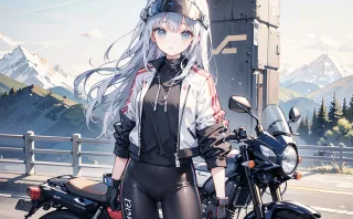 バイクツーリング イメージ