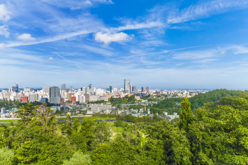 仙台市全景のイメージ