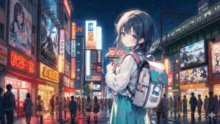 日本を聖地巡礼する旅人