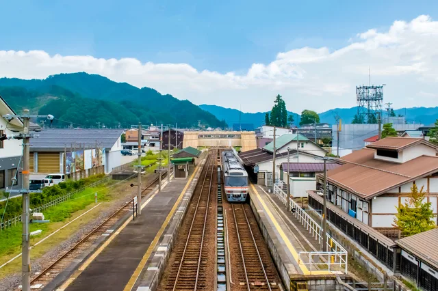高山本線　飛騨古川駅(9月)｜Photo by PIXTA